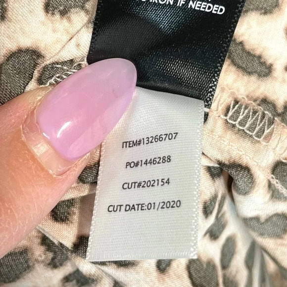 Torrid Sophie Satin Lace Trim Swing Cami Cheetah Leopard Print Plus Size 2X - Picture 9 of 9